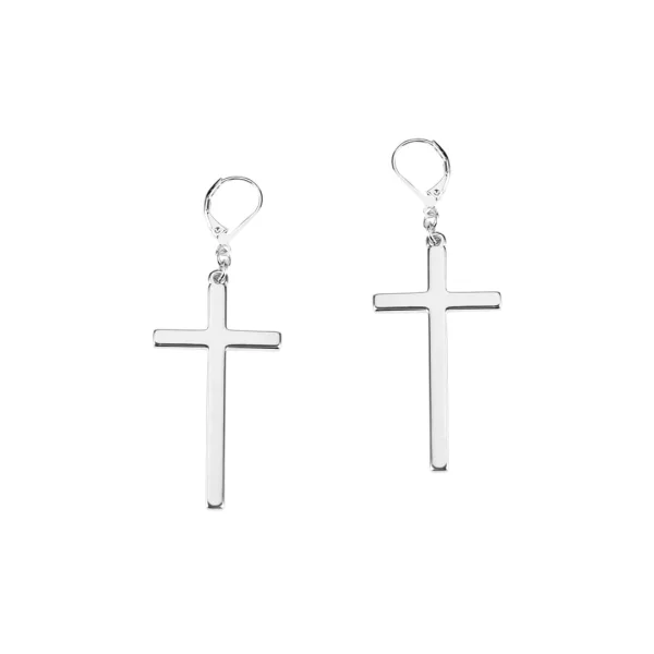 Kolczyki krzyże z kolekcji Heavenly (P15/ROZ/02AG)