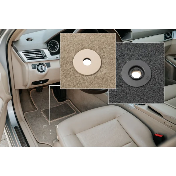 Dywaniki samochodowe przód do: Ford Escape MK4 SUV (2019-) beżowe