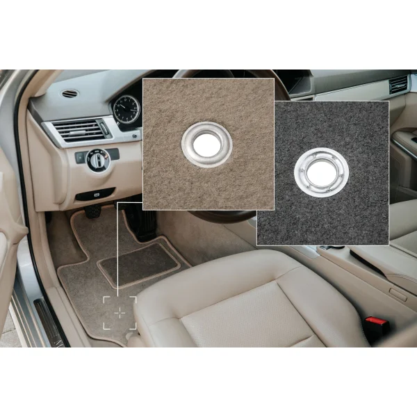 Dywaniki samochodowe przód do: Land Rover Discovery IV SUV (2009-2016) beżowe