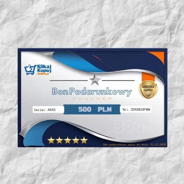 Bon podarunkowy - Voucher 500